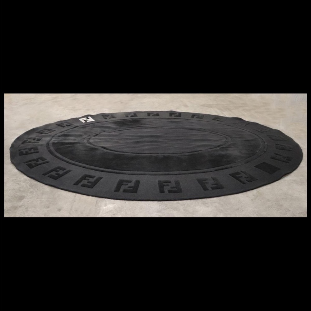 Authentic Fendi‎ Round Carpet 10"